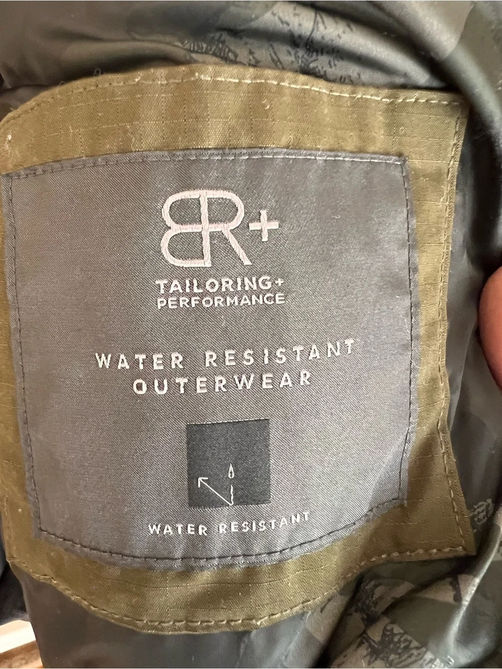 Banana Republic Olive Green Bomber Jacket